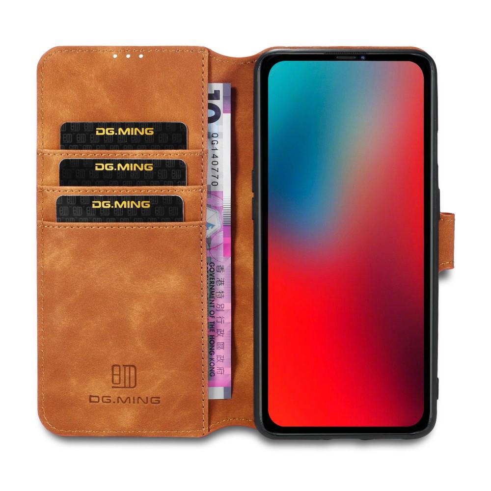 Coque Wallet iPhone 12/12 Pro Cognac