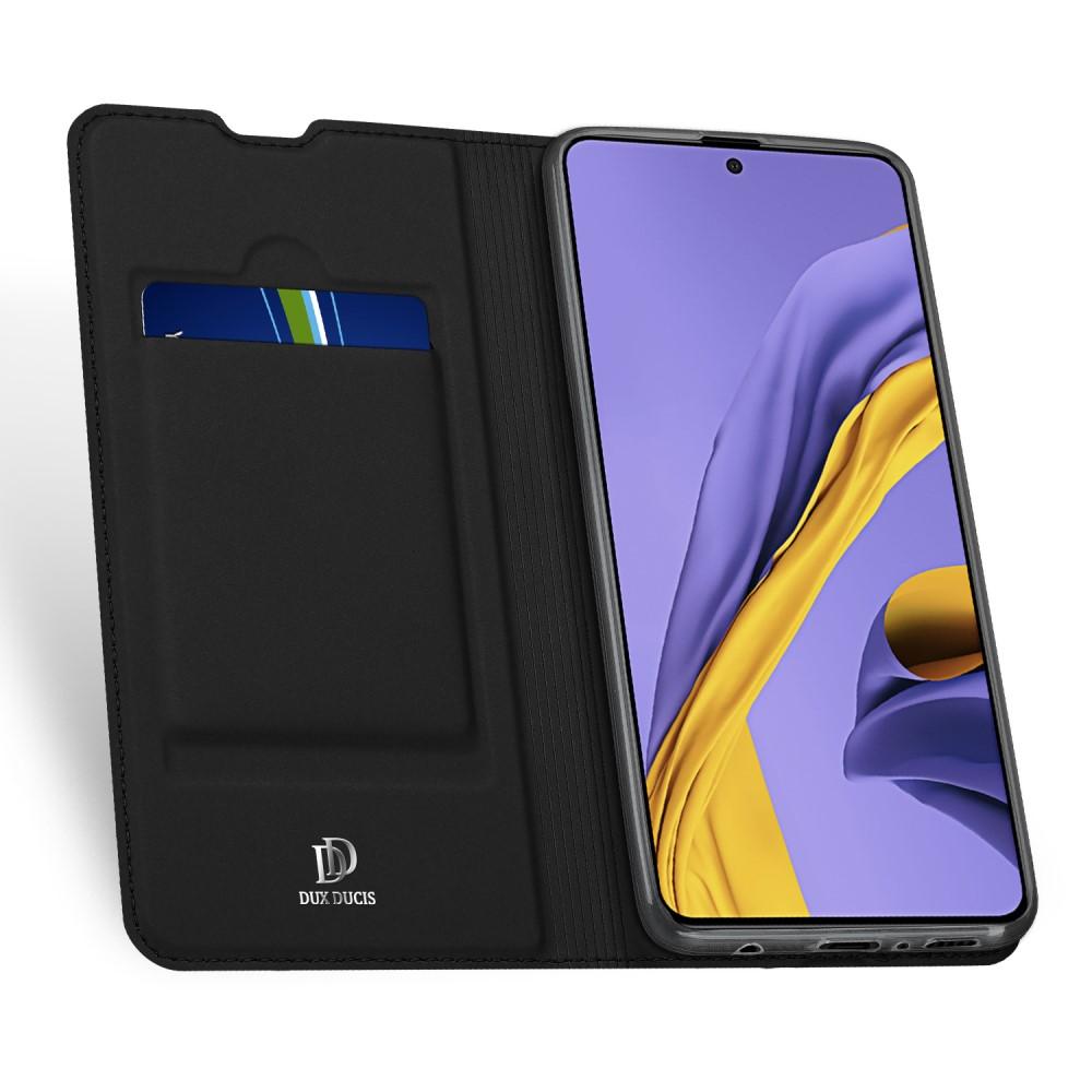 Étui portefeuille Skin Pro Series Samsung Galaxy A51, Noir