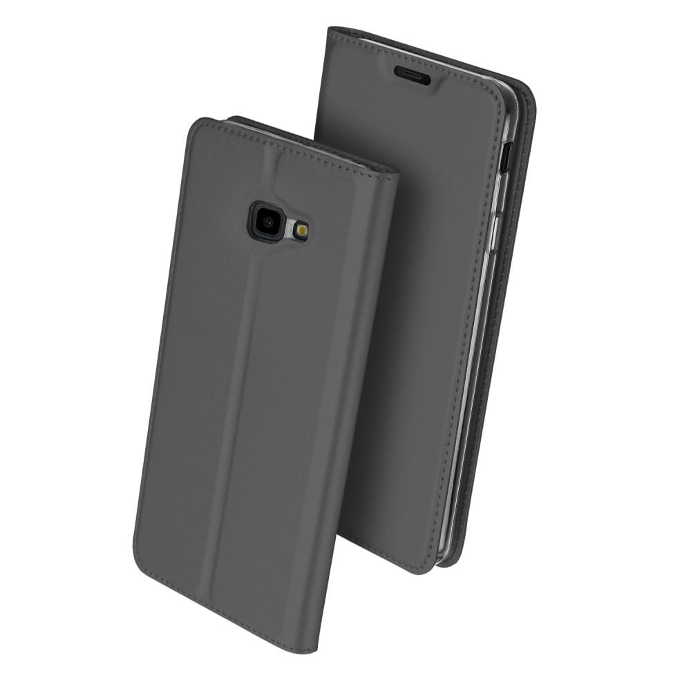 Étui portefeuille Skin Pro Series Samsung Galaxy J4 Plus 2018 Grey