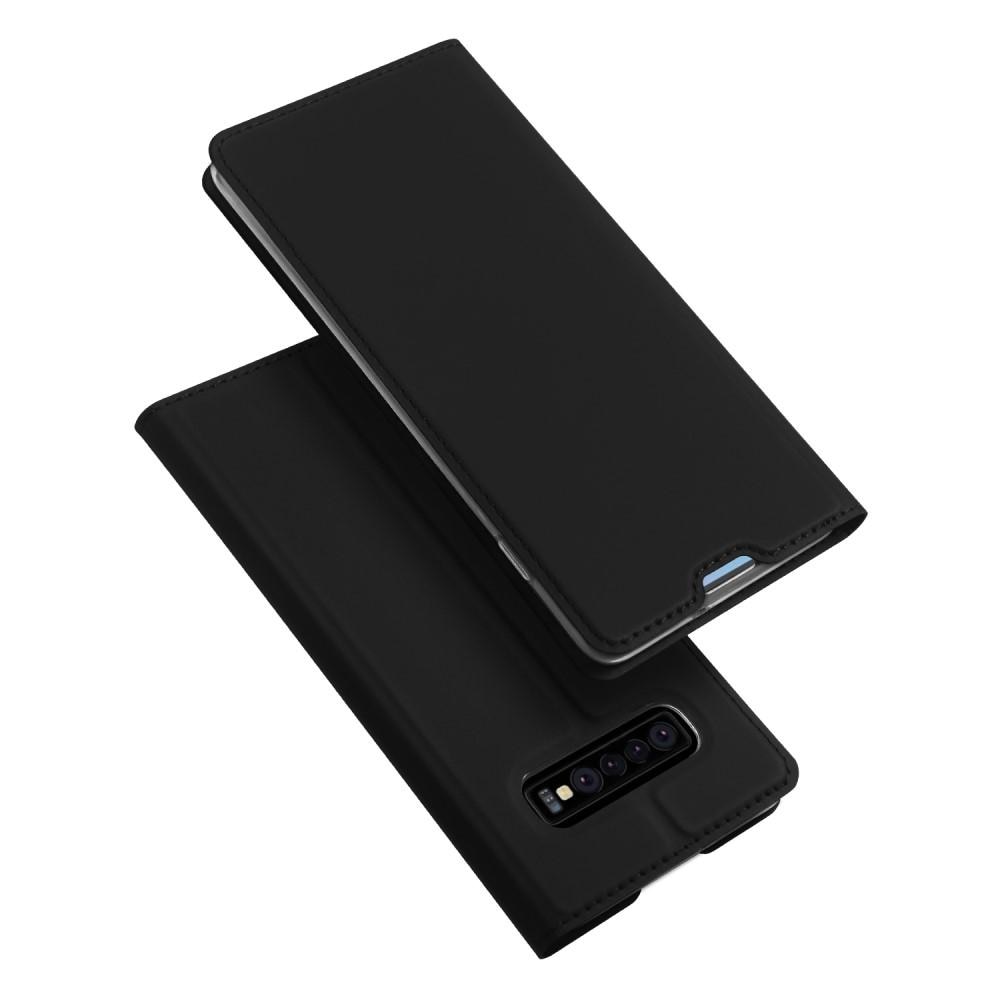 Étui portefeuille Skin Pro Series Samsung Galaxy S10 Plus Black