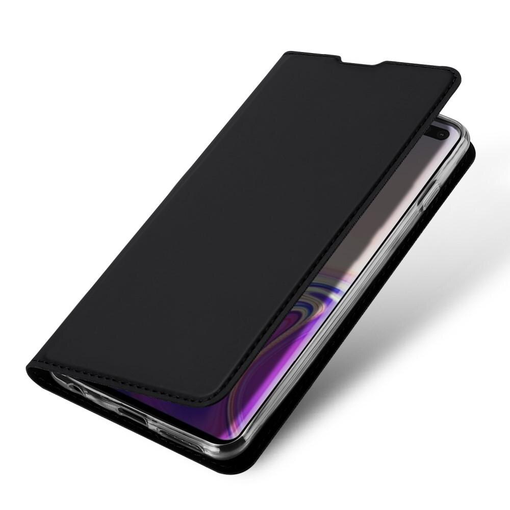 Étui portefeuille Skin Pro Series Samsung Galaxy S10 Plus Black