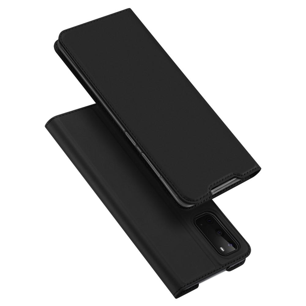 Étui portefeuille Skin Pro Series Samsung Galaxy S20, Noir