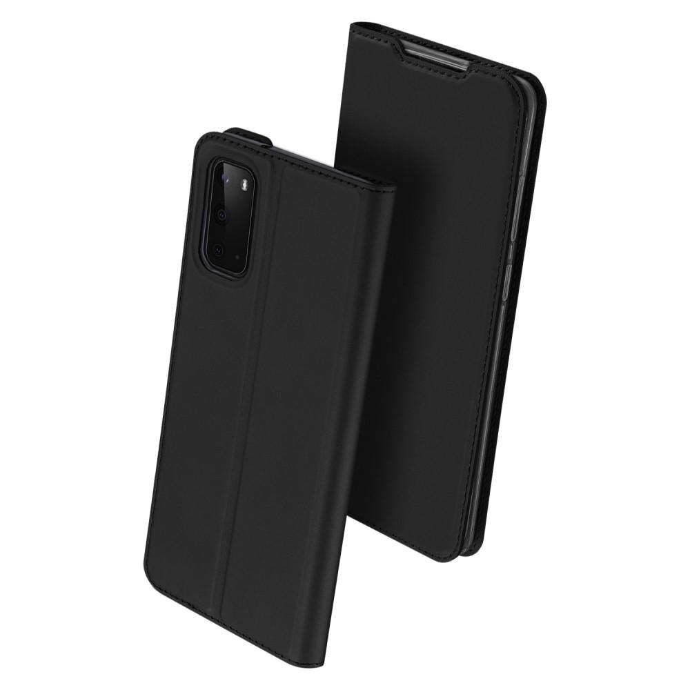 Étui portefeuille Skin Pro Series Samsung Galaxy S20, Noir