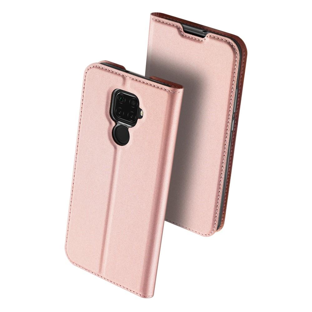 Étui portefeuille Skin Pro Series Huawei Mate 30 Lite Rose Gold