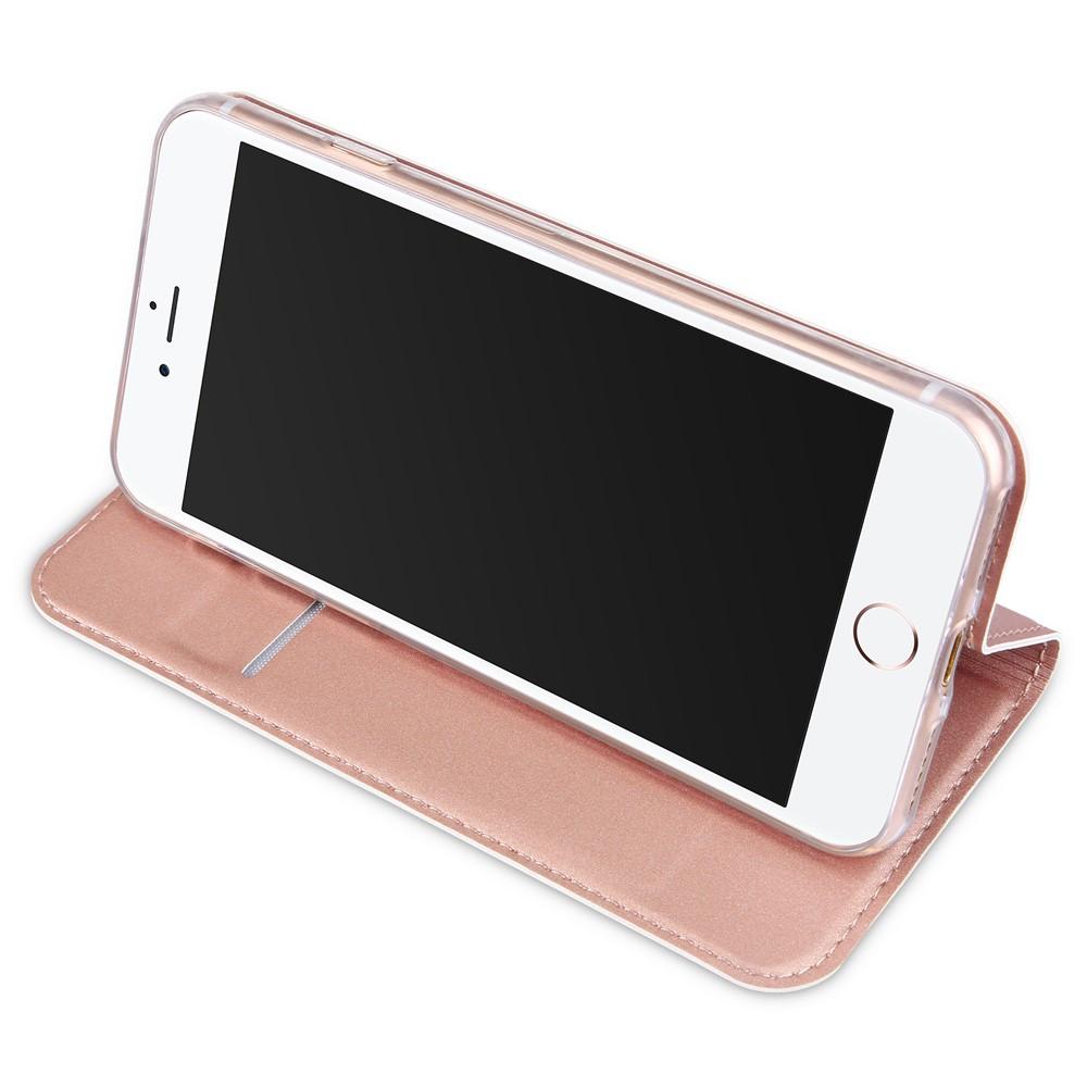 Étui portefeuille Skin Pro Series iPhone SE (2022) Rose Gold