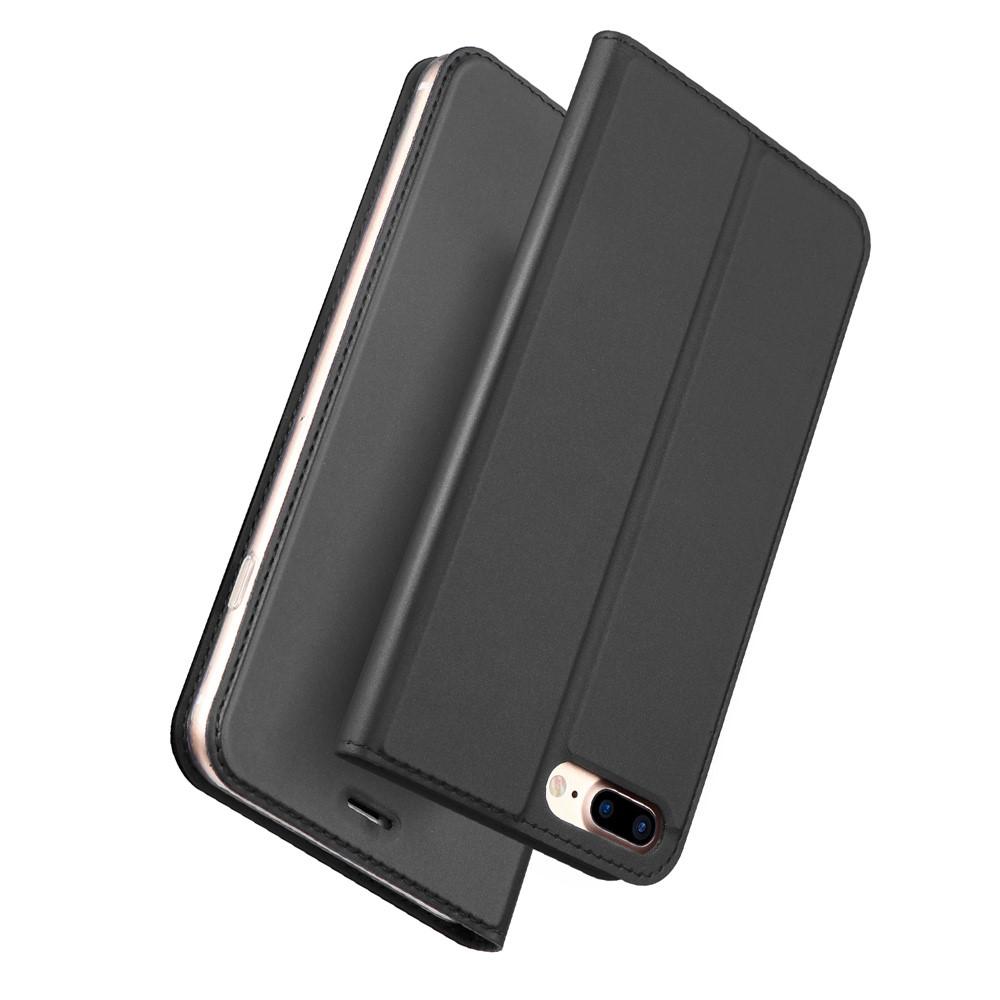 Étui portefeuille Skin Pro Series Apple iPhone 7 Plus/iPhone 8 Plus, Gris