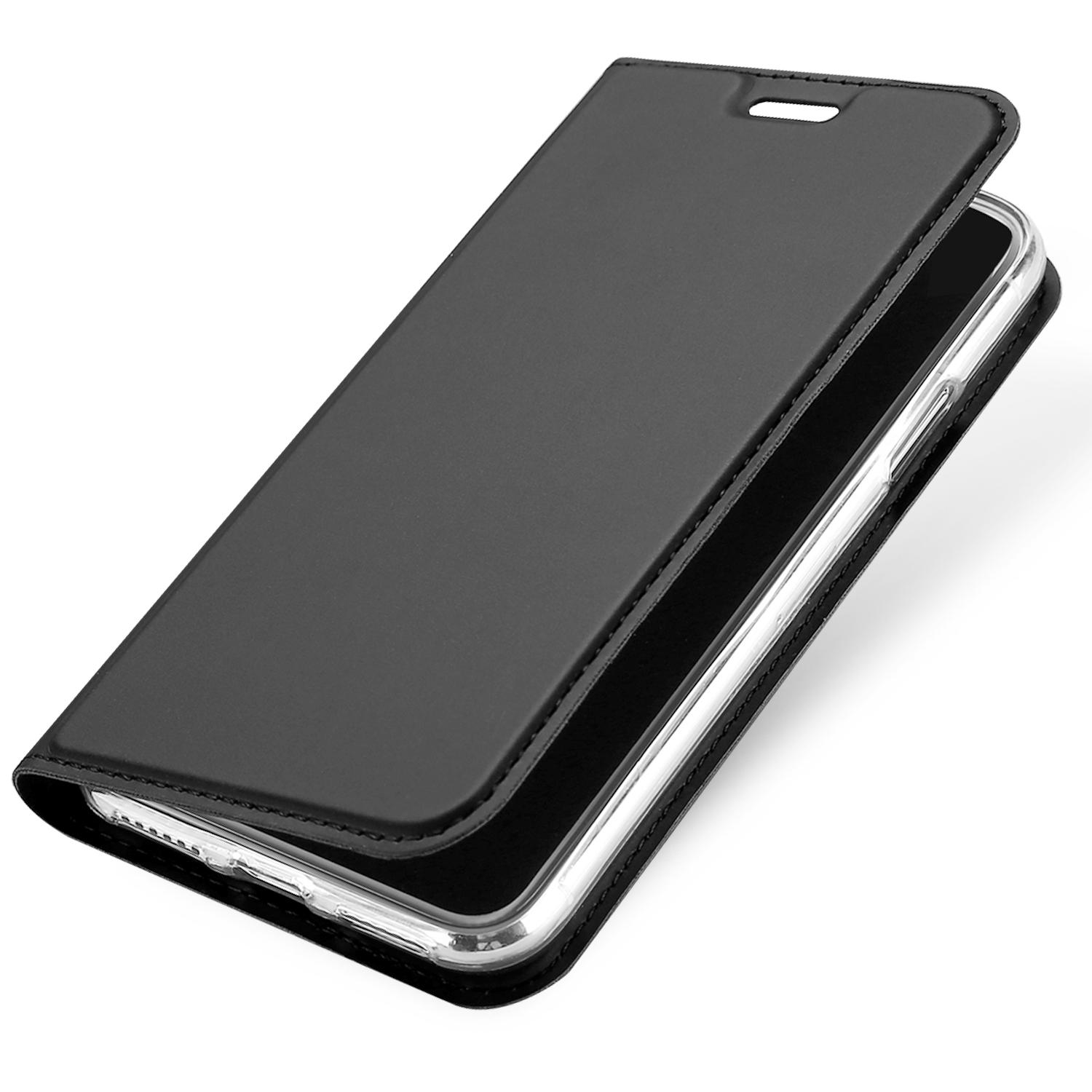 Étui portefeuille Skin Pro Series iPhone X/XS, Gris