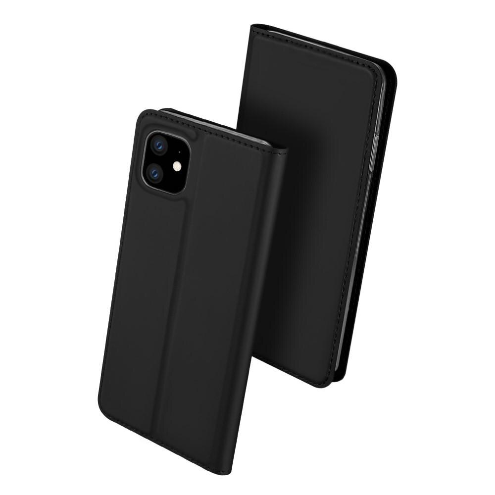 Étui portefeuille Skin Pro Series Apple iPhone 11, Noir