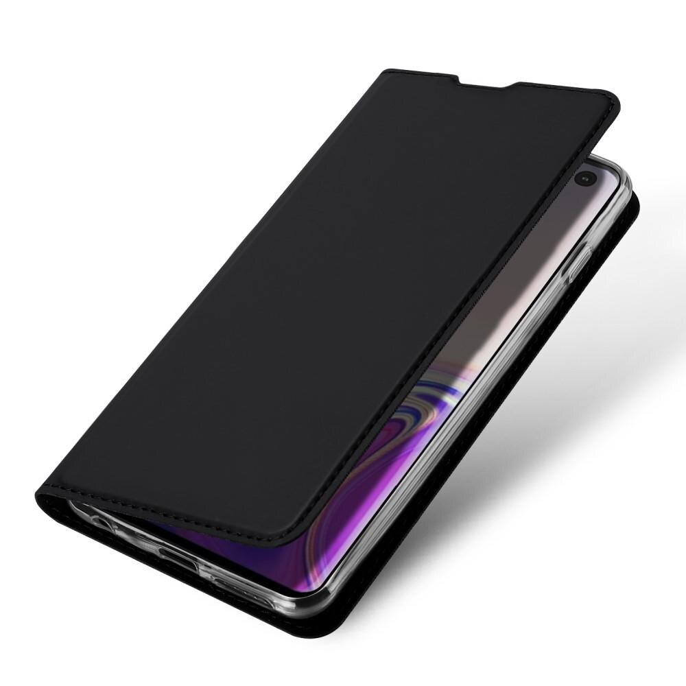 Étui portefeuille Skin Pro Series Samsung Galaxy S10 Black