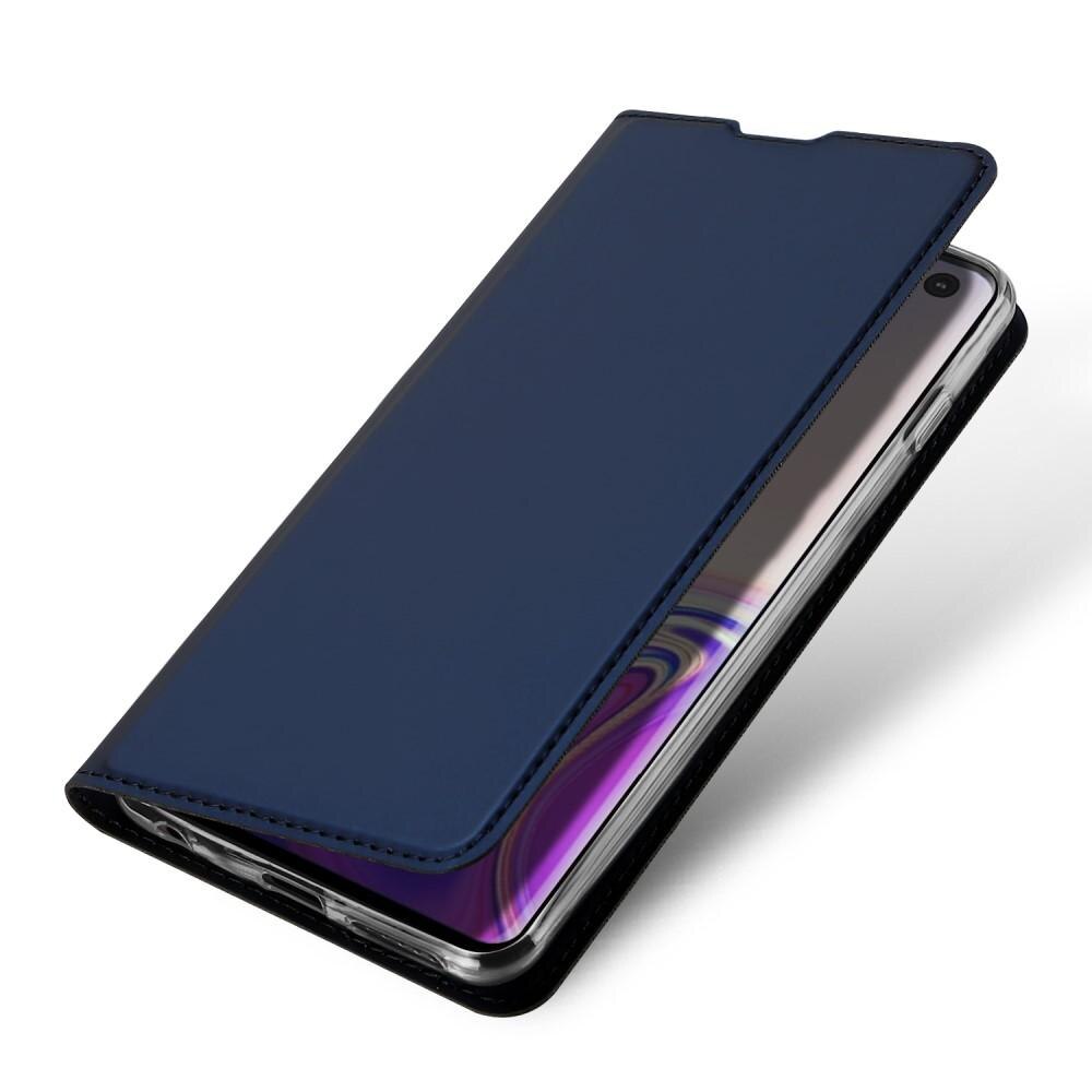 Étui portefeuille Skin Pro Series Samsung Galaxy S10, Bleu