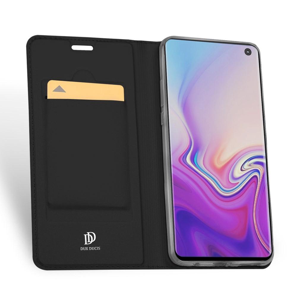Étui portefeuille Skin Pro Series Samsung Galaxy S10e, Noir