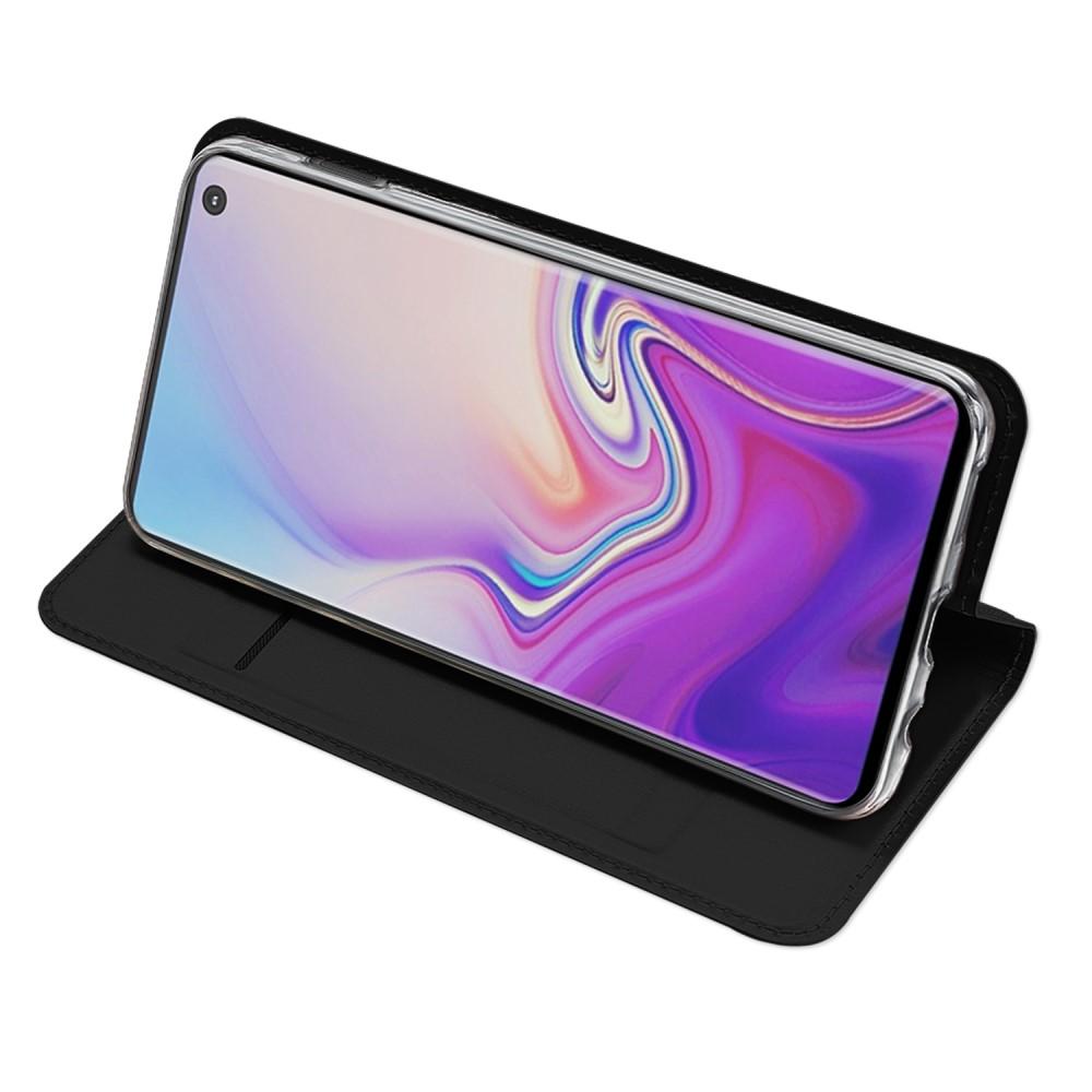 Étui portefeuille Skin Pro Series Samsung Galaxy S10e, Noir