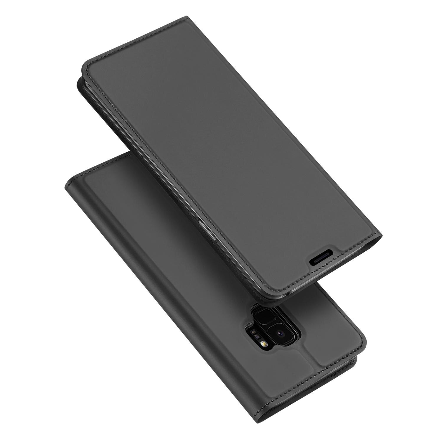 Étui portefeuille Skin Pro Series Samsung Galaxy S9, Gris