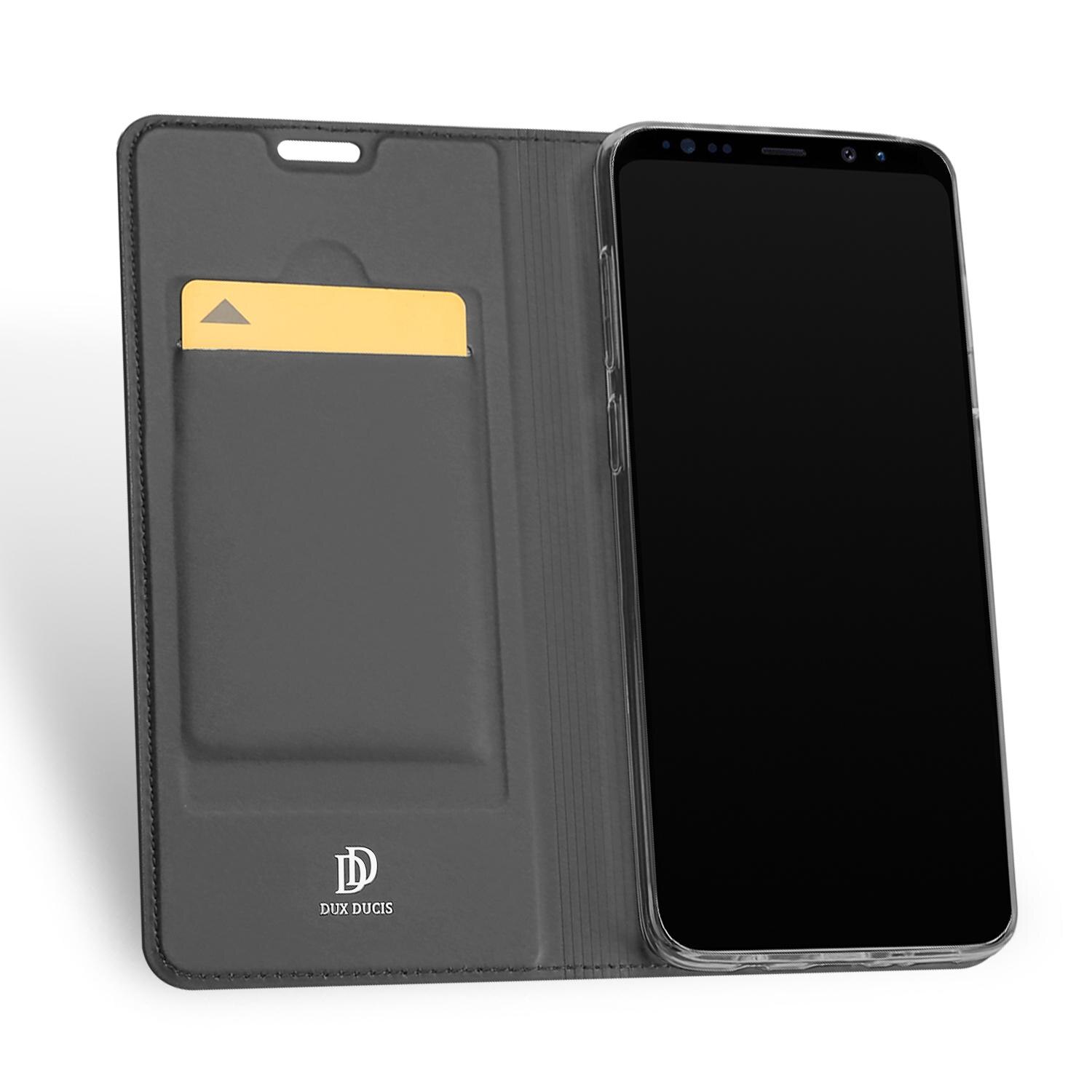 Étui portefeuille Skin Pro Series Samsung Galaxy S9, Gris