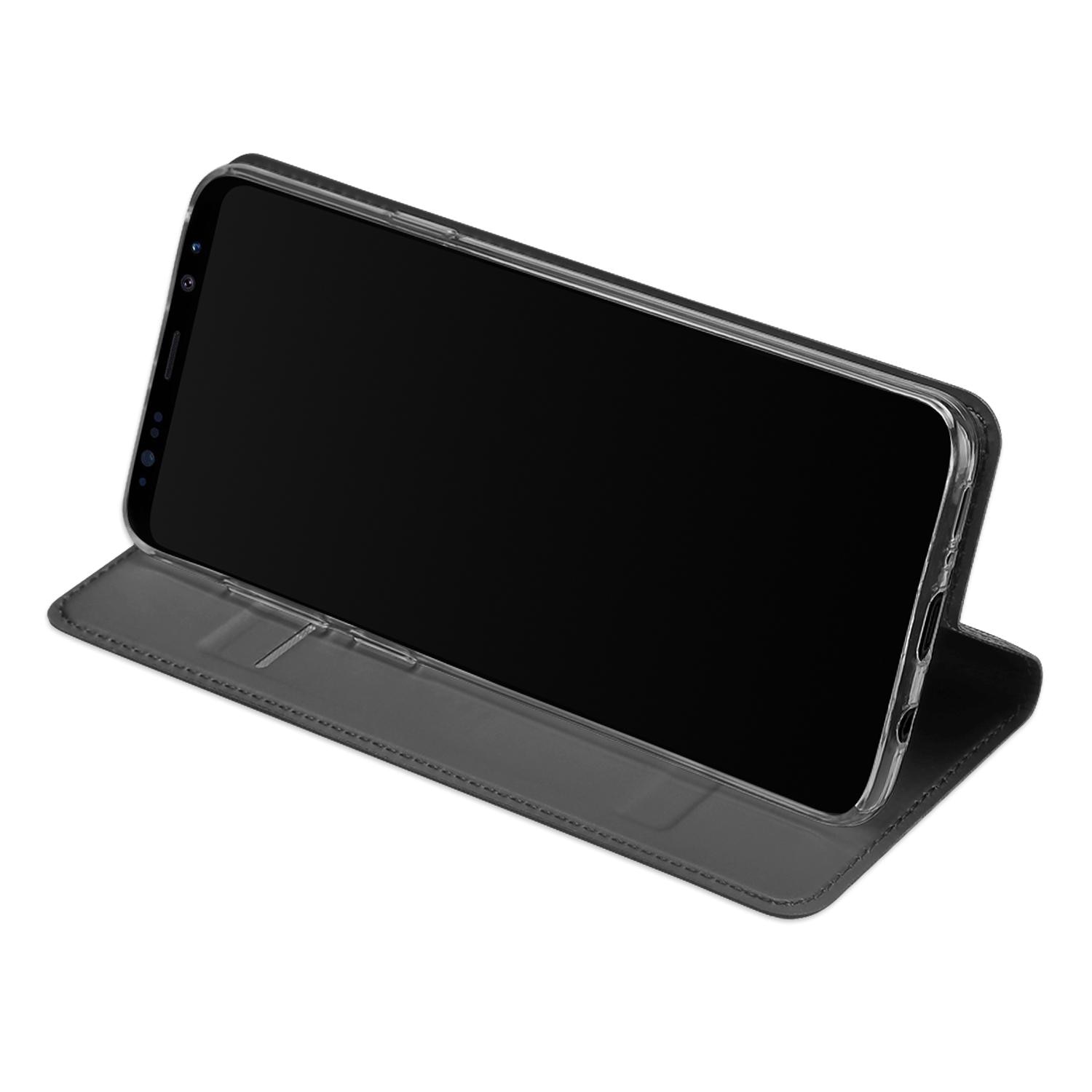 Étui portefeuille Skin Pro Series Samsung Galaxy S9, Gris