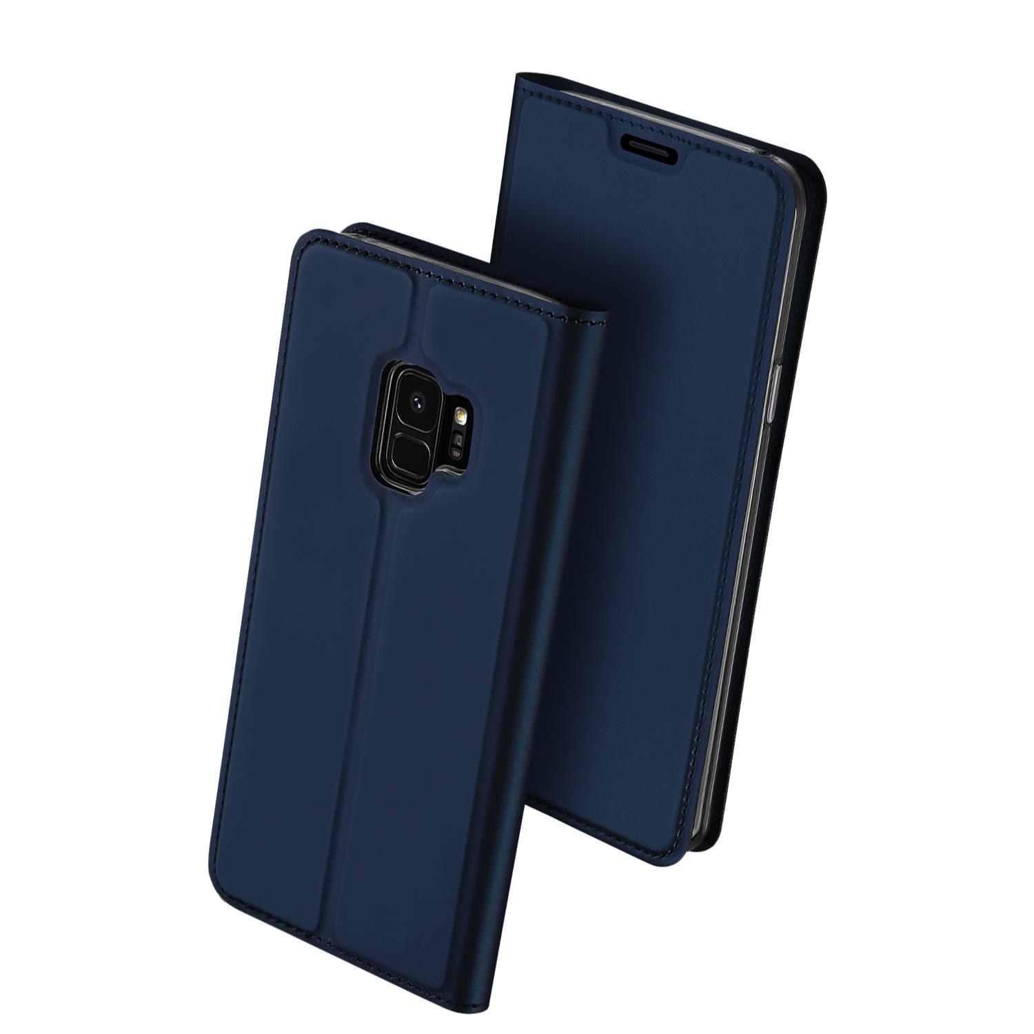 Étui portefeuille Skin Pro Series Samsung Galaxy S9, Bleu