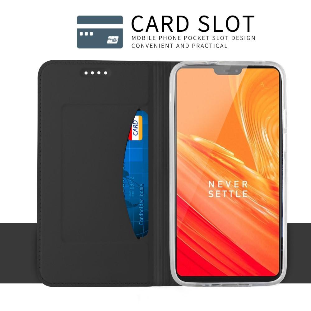 Étui portefeuille Slim Card Wallet OnePlus 6 Gris