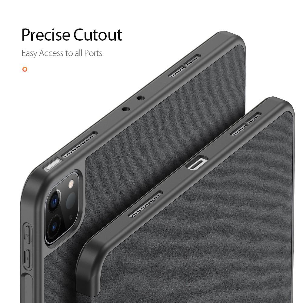 Coque Domo Tri-Fold iPad Pro 11 3rd Gen (2021) Black