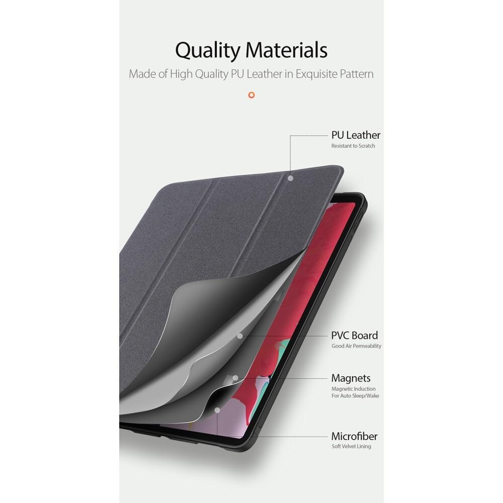 Coque Domo Tri-Fold iPad Pro 12.9 3rd Gen (2018), Black