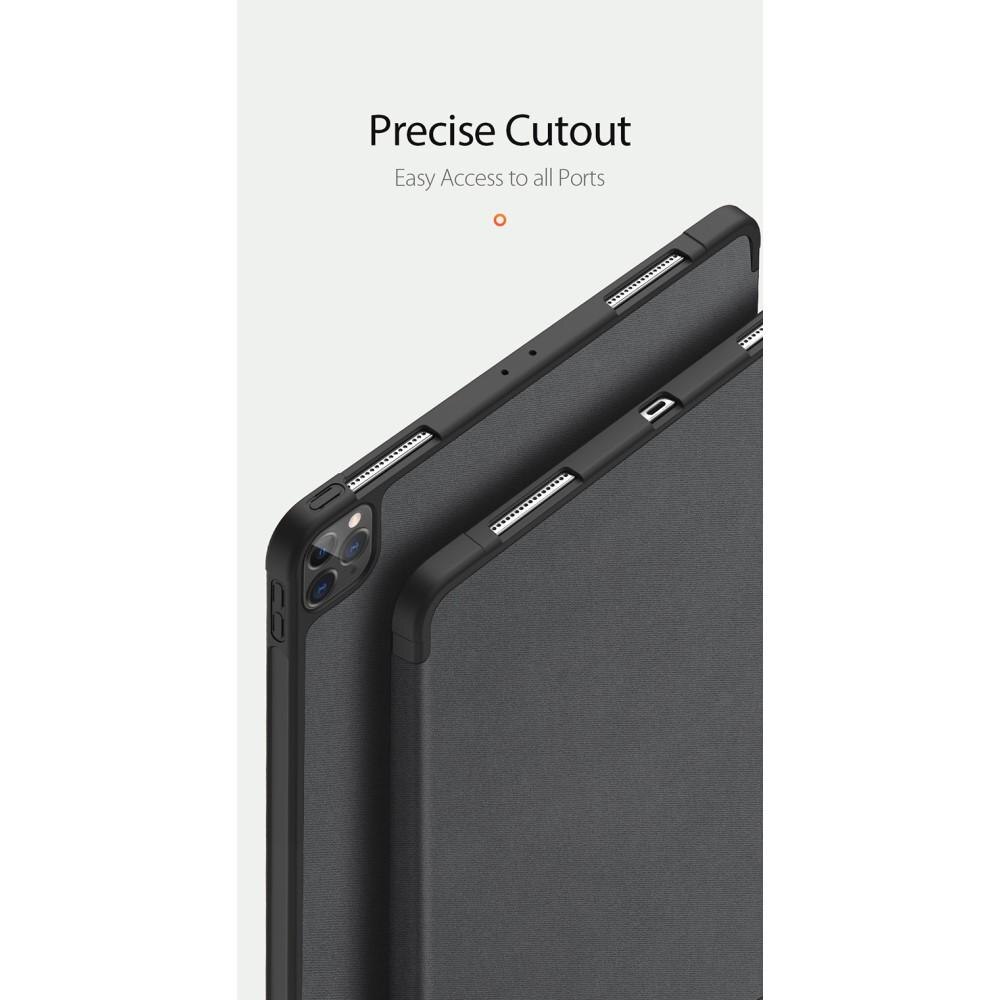 Coque Domo Tri-Fold iPad Pro 12.9 3rd Gen (2018), Black