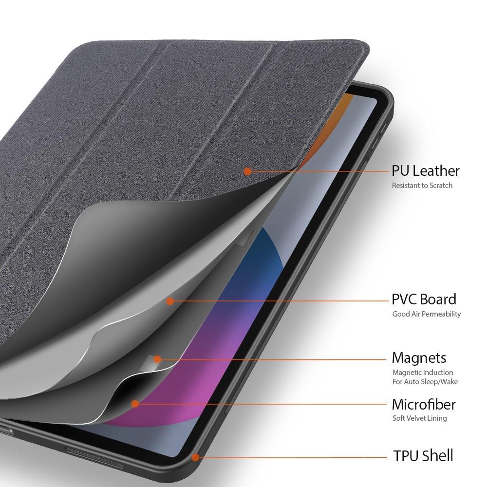 Coque Domo Tri-Fold iPad Pro 12.9 6th Gen (2022) Black