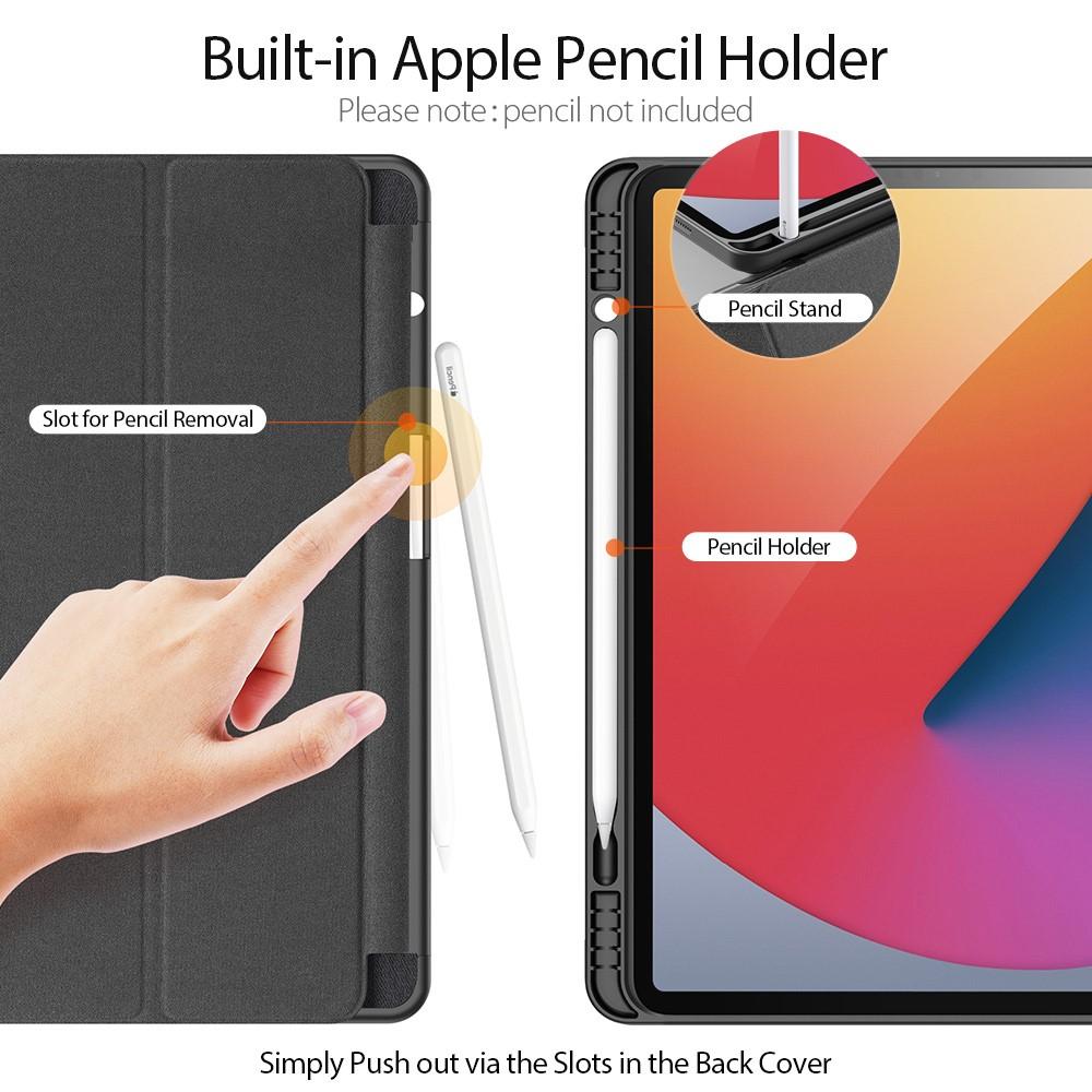 Coque Domo Tri-Fold iPad Pro 12.9 5th Gen (2021), Black