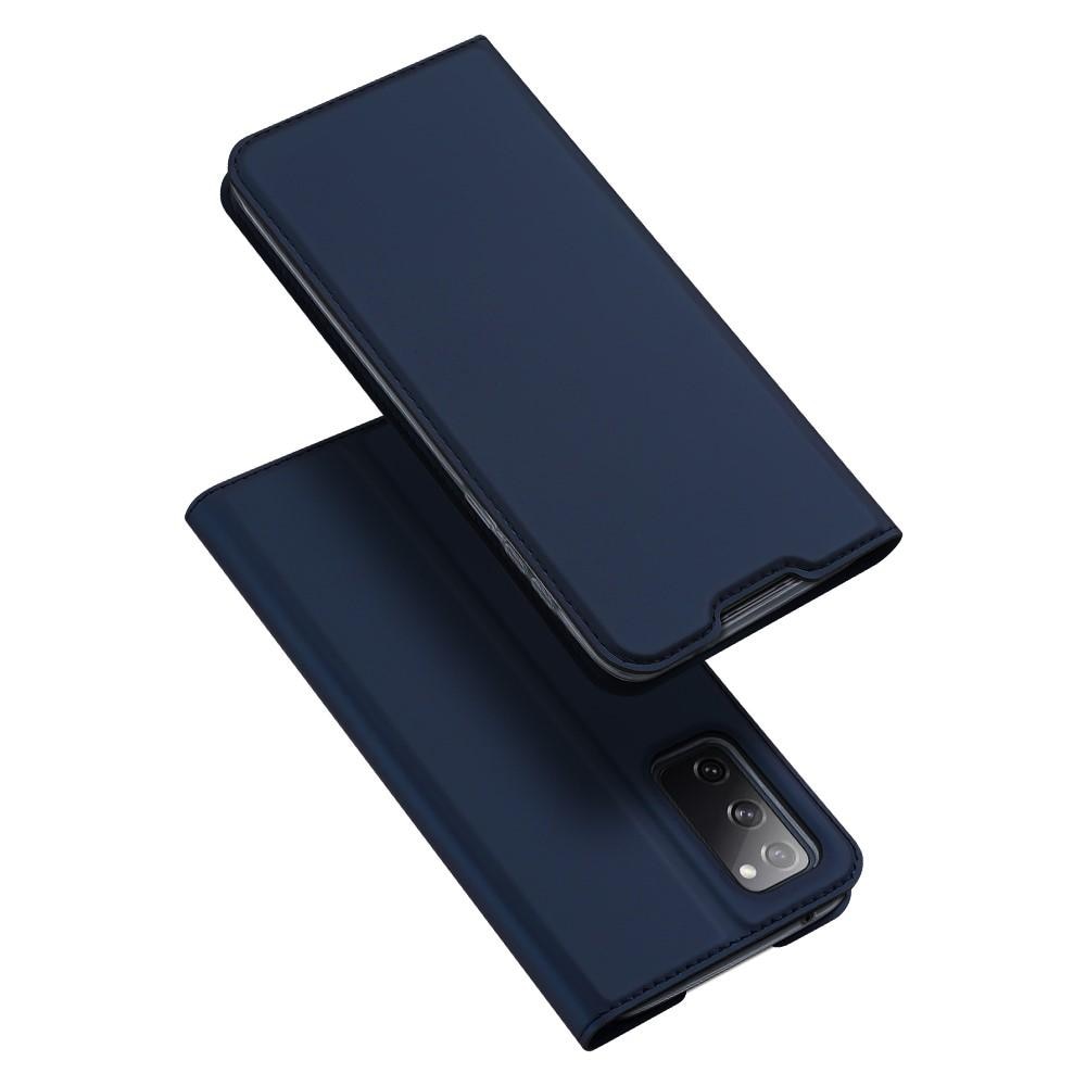 Étui portefeuille Skin Pro Series Samsung Galaxy S20 FE, Bleu