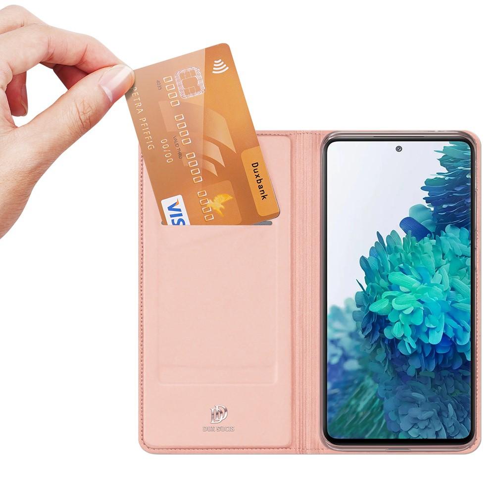 Étui portefeuille Skin Pro Series Samsung Galaxy S20 FE, Or rose