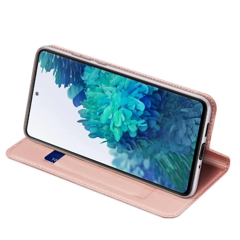 Étui portefeuille Skin Pro Series Samsung Galaxy S20 FE, Or rose