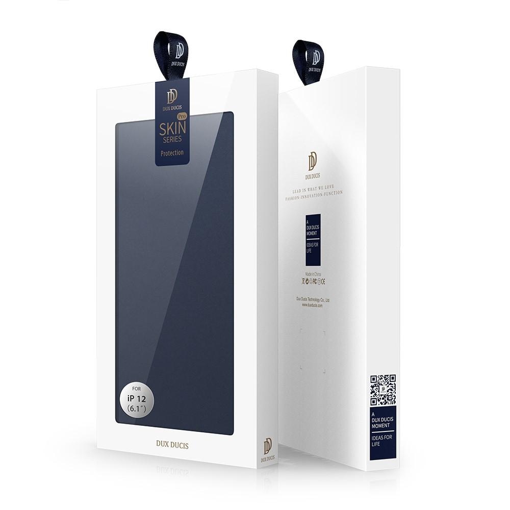 Étui portefeuille Skin Pro Series iPhone 12/iPhone 12 Pro, Navy