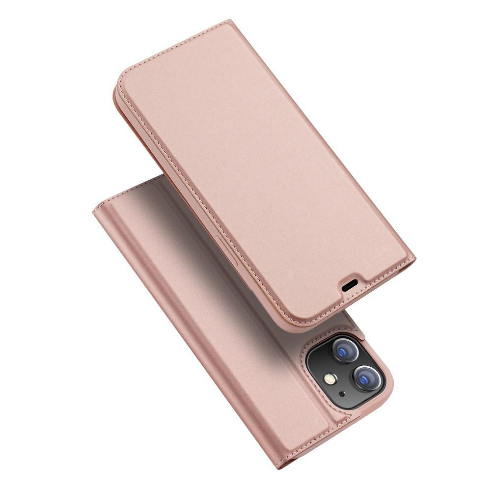 Étui portefeuille Skin Pro Series Apple iPhone 12/iPhone 12 Pro, Or rose