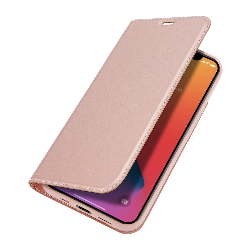 Étui portefeuille Skin Pro Series Apple iPhone 12/iPhone 12 Pro, Or rose