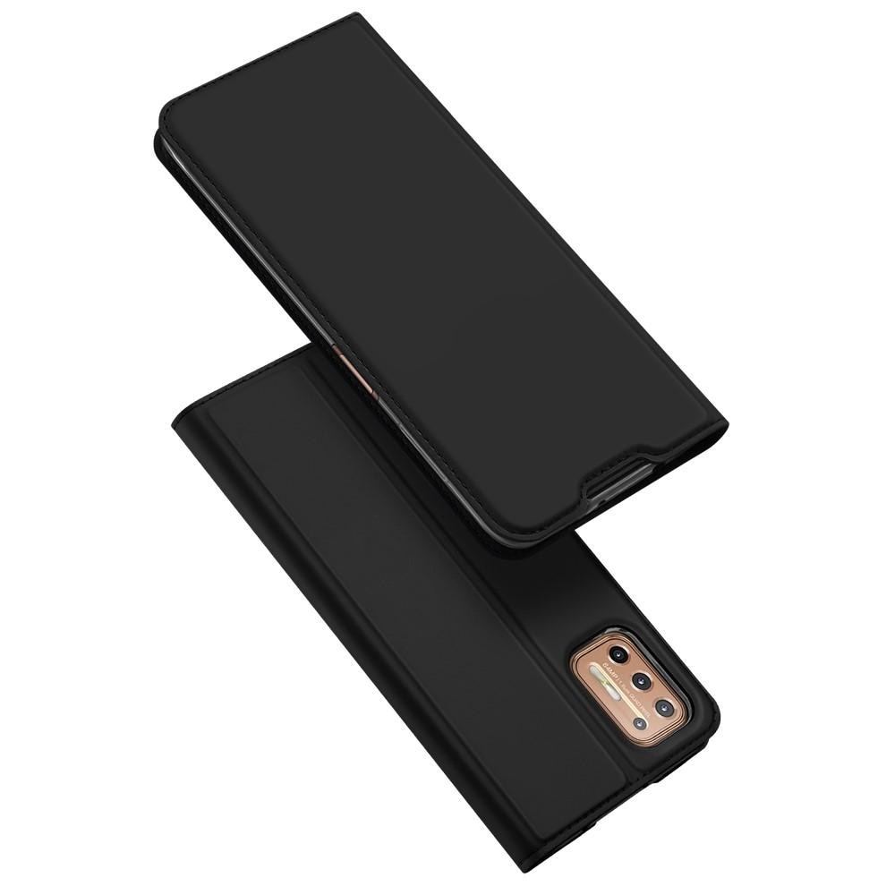Étui portefeuille Skin Pro Series Motorola Moto G9 Plus Black