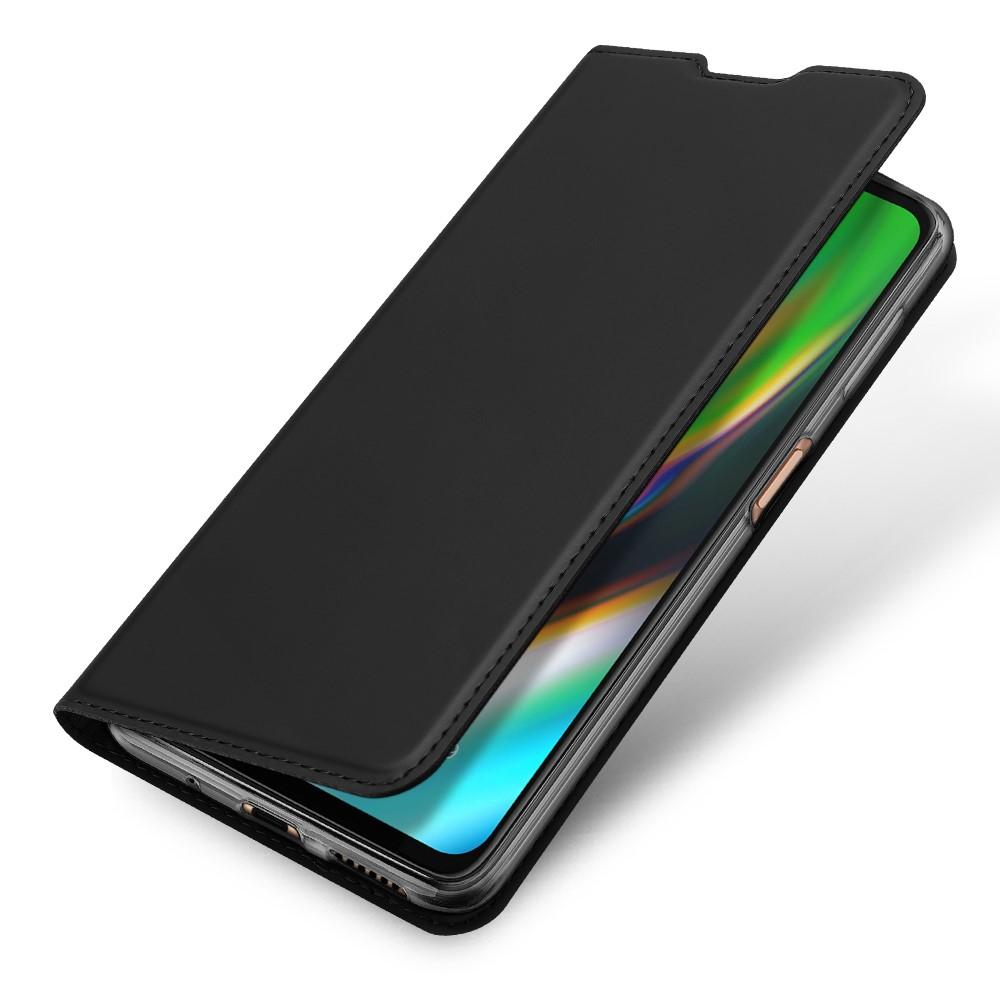 Étui portefeuille Skin Pro Series Motorola Moto G9 Plus Black