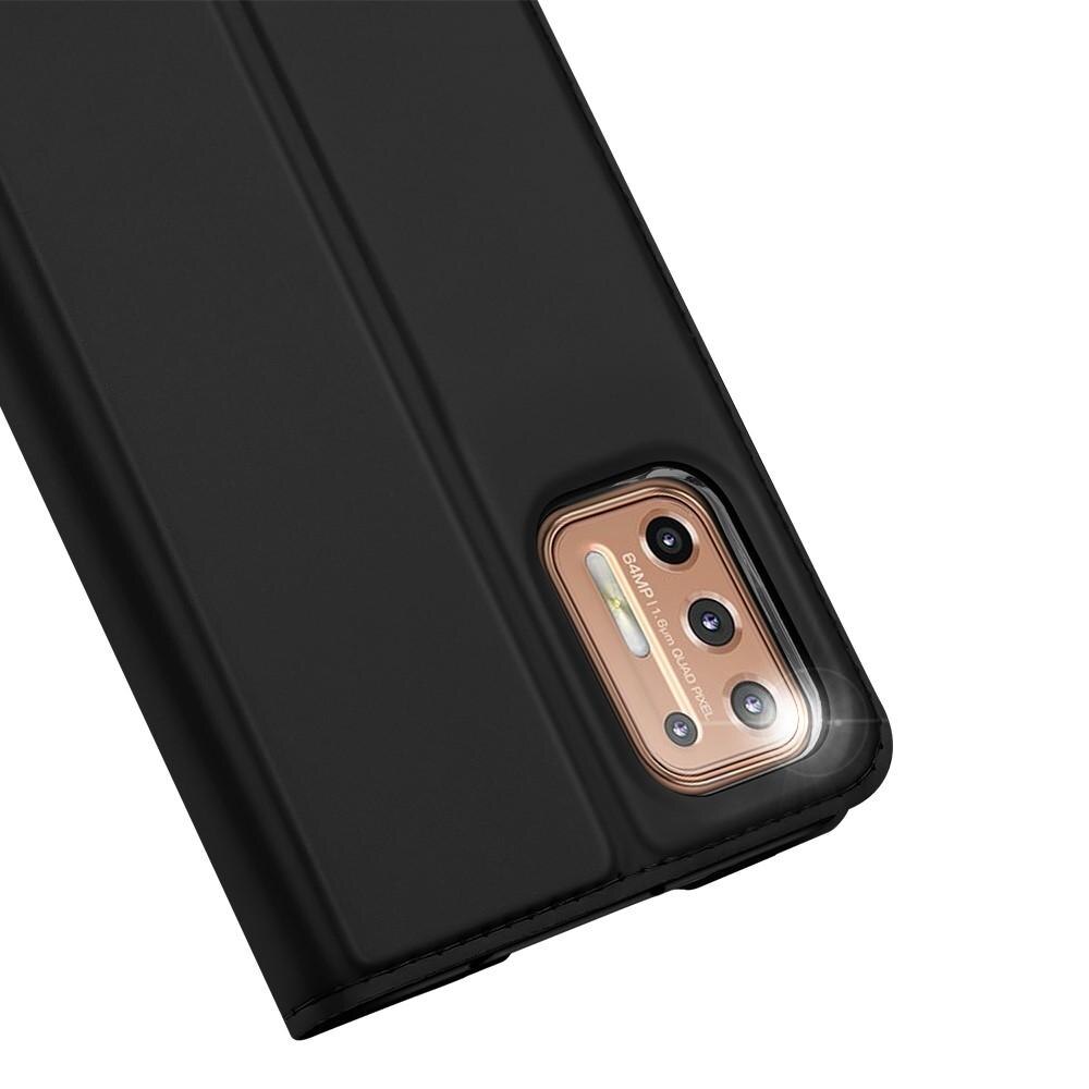 Étui portefeuille Skin Pro Series Motorola Moto G9 Plus Black