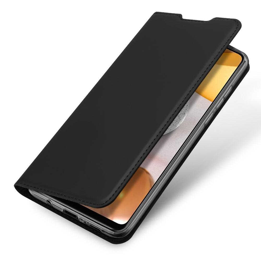 Étui portefeuille Skin Pro Series Samsung Galaxy A42, Noir