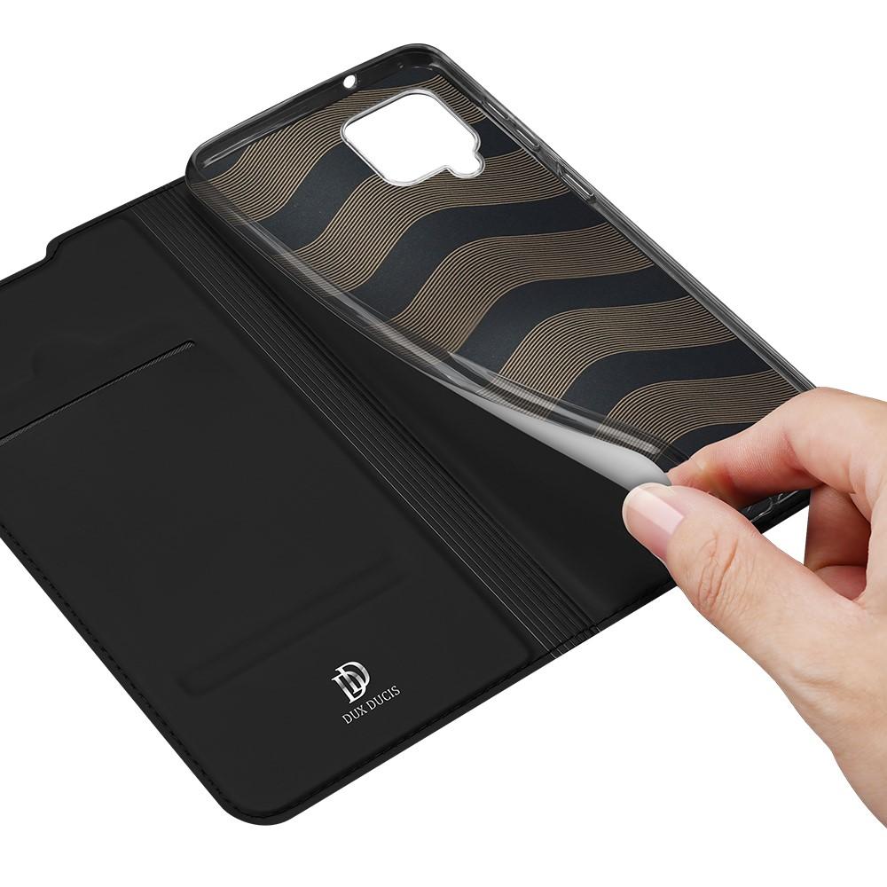 Étui portefeuille Skin Pro Series Samsung Galaxy A42, Noir