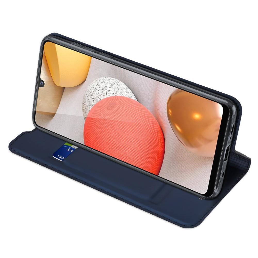 Étui portefeuille Skin Pro Series Samsung Galaxy A42, Bleu
