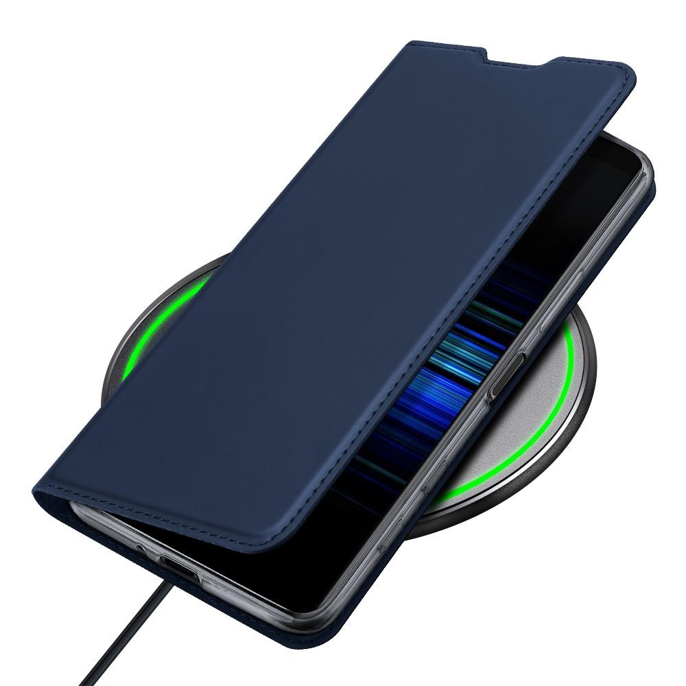 Étui portefeuille Skin Pro Series Sony Xperia 5 II, Bleu