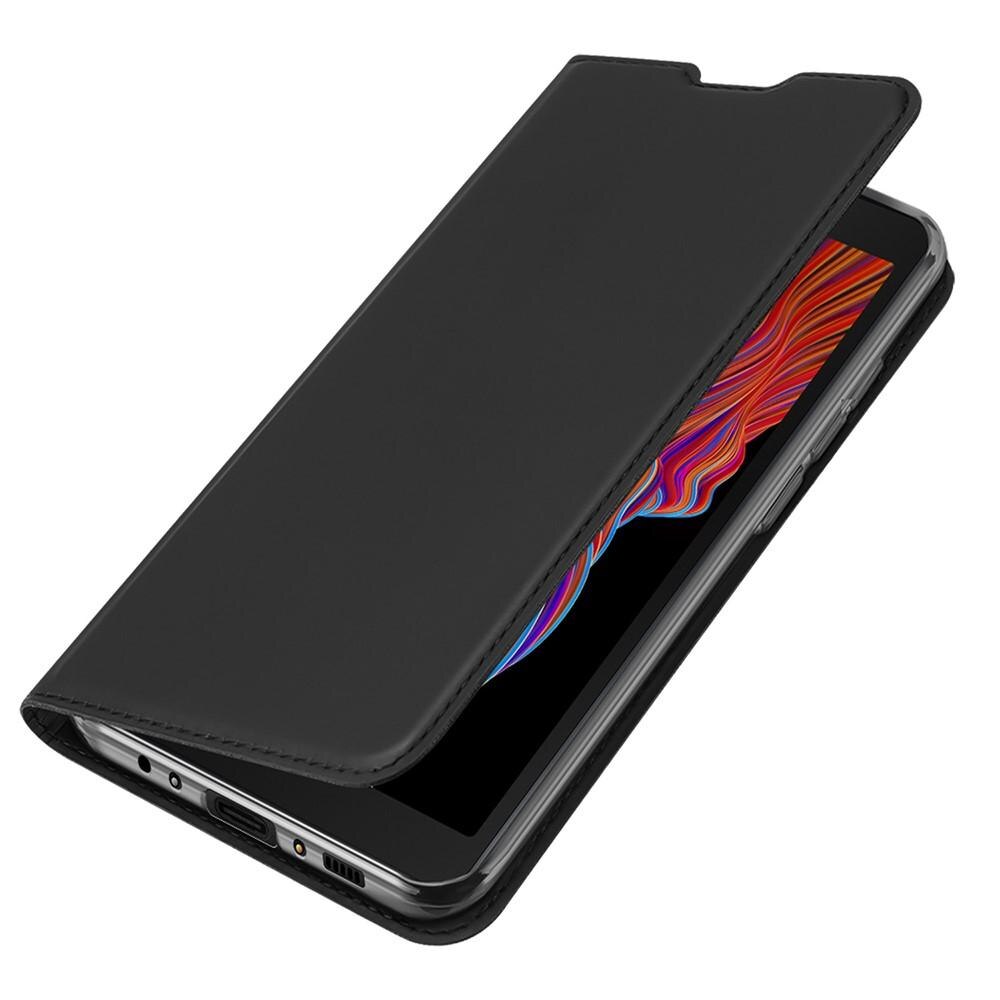 Étui portefeuille Skin Pro Series Samsung Galaxy Xcover 5, Noir