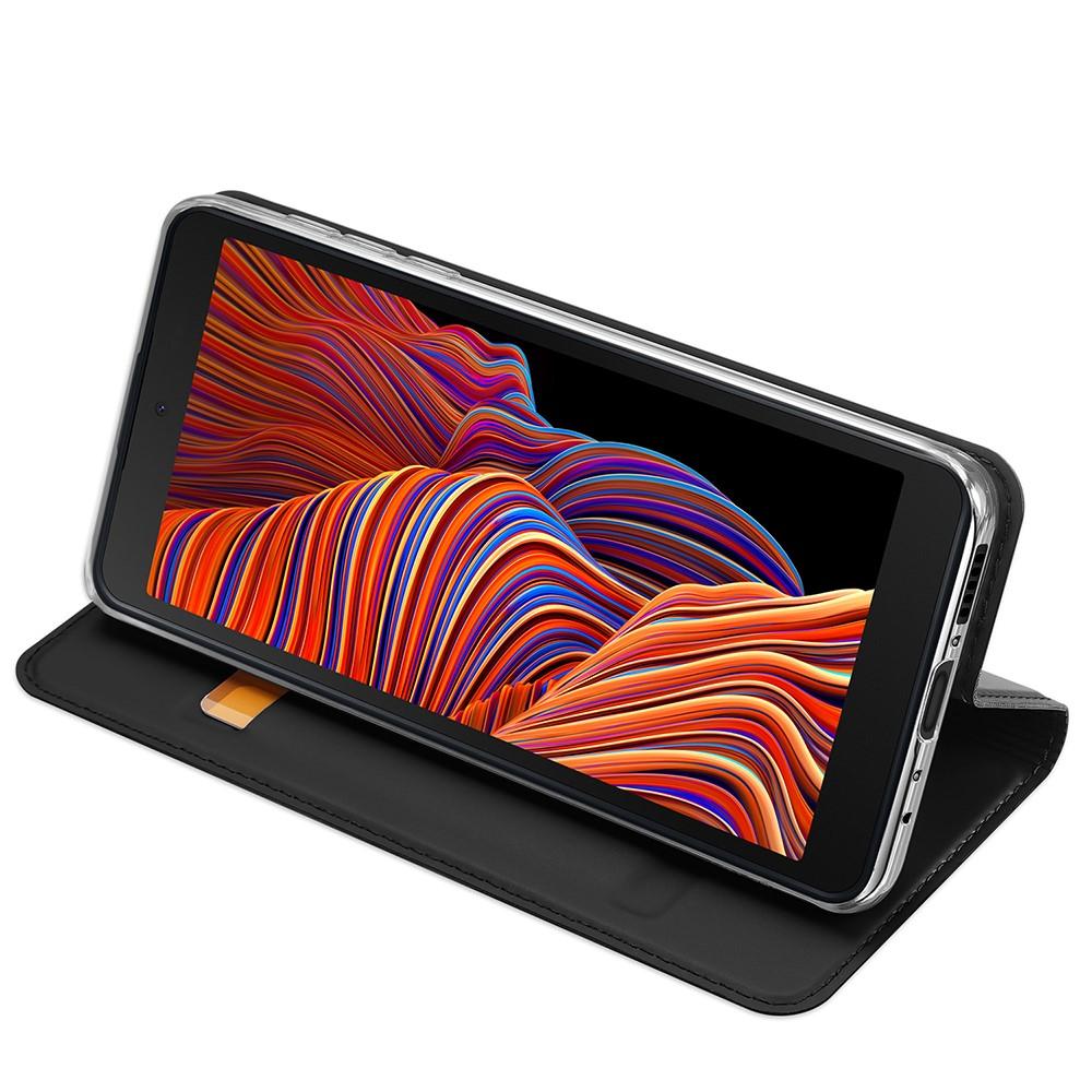 Étui portefeuille Skin Pro Series Samsung Galaxy Xcover 5, Noir