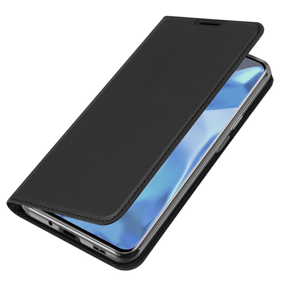 Étui portefeuille Skin Pro Series  OnePlus 9 Pro, Noir