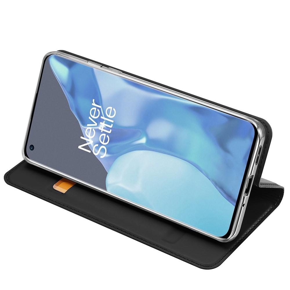 Étui portefeuille Skin Pro Series  OnePlus 9 Pro, Noir