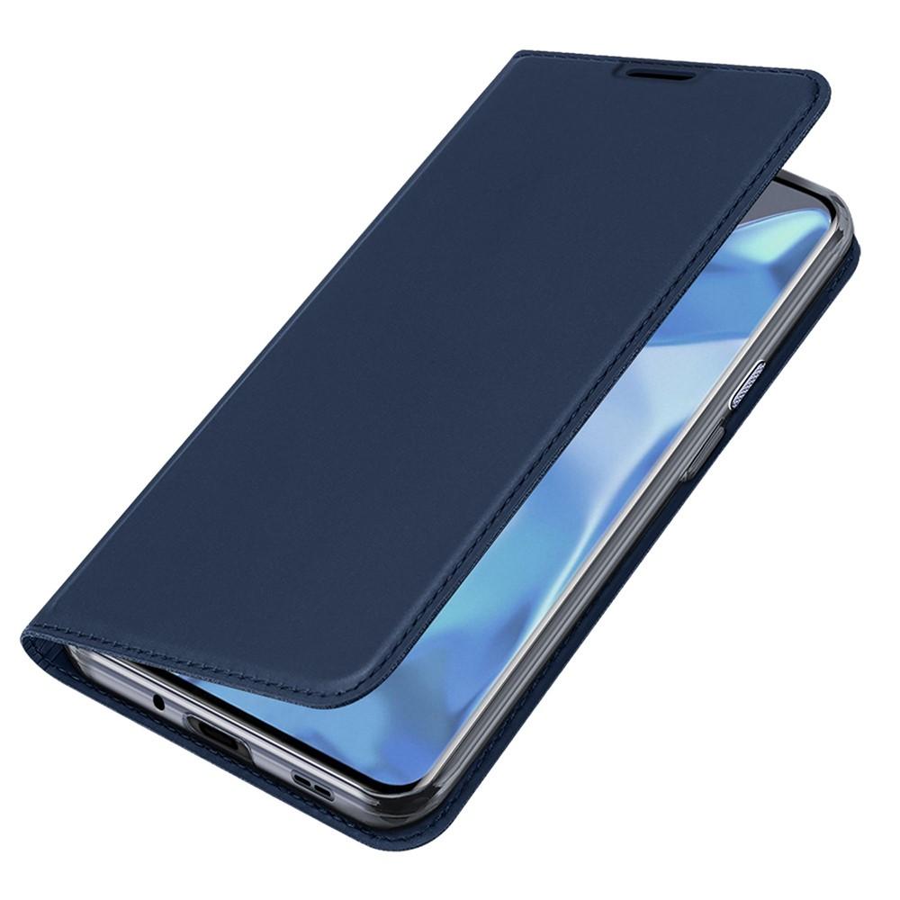 Étui portefeuille Skin Pro Series  OnePlus 9 Pro, Bleu