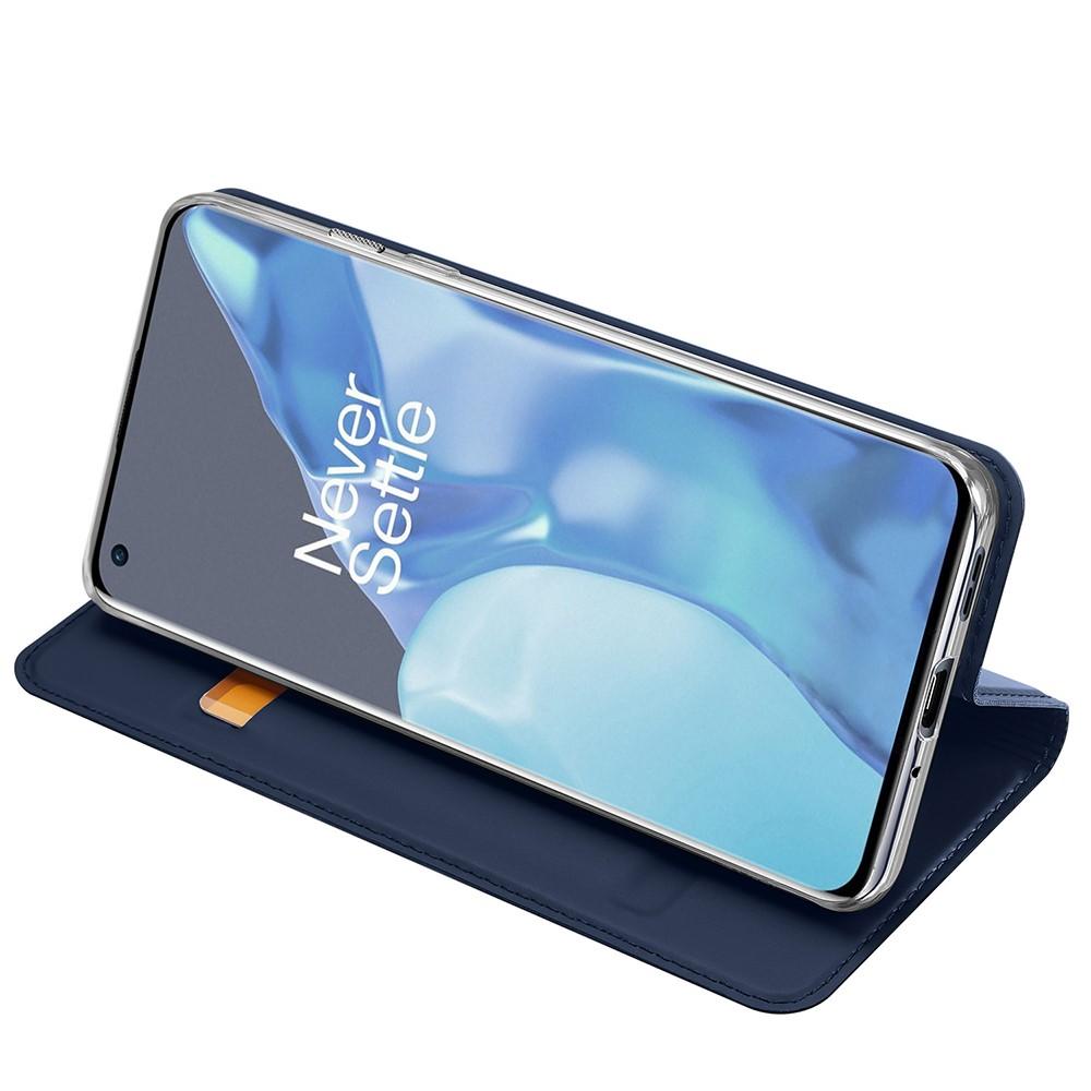Étui portefeuille Skin Pro Series  OnePlus 9 Pro, Bleu