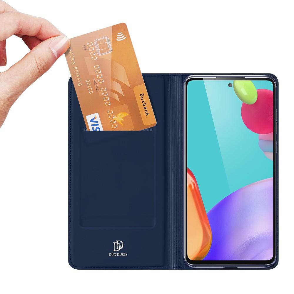 Étui portefeuille Skin Pro Series Samsung Galaxy A52 5G, Navy