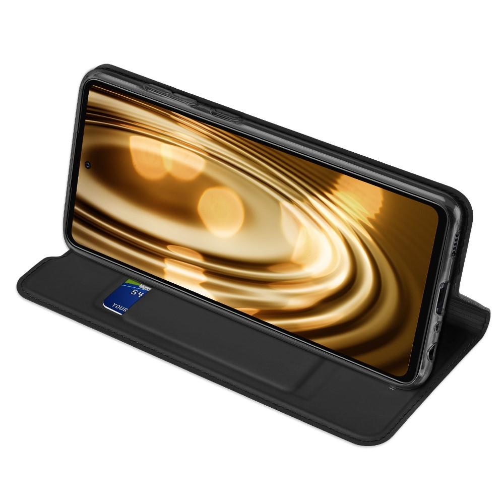 Étui portefeuille Skin Pro Series Samsung Galaxy A72 5G, Noir