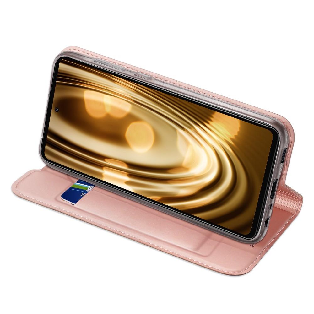 Étui portefeuille Skin Pro Series Samsung Galaxy A72 5G Rose Gold