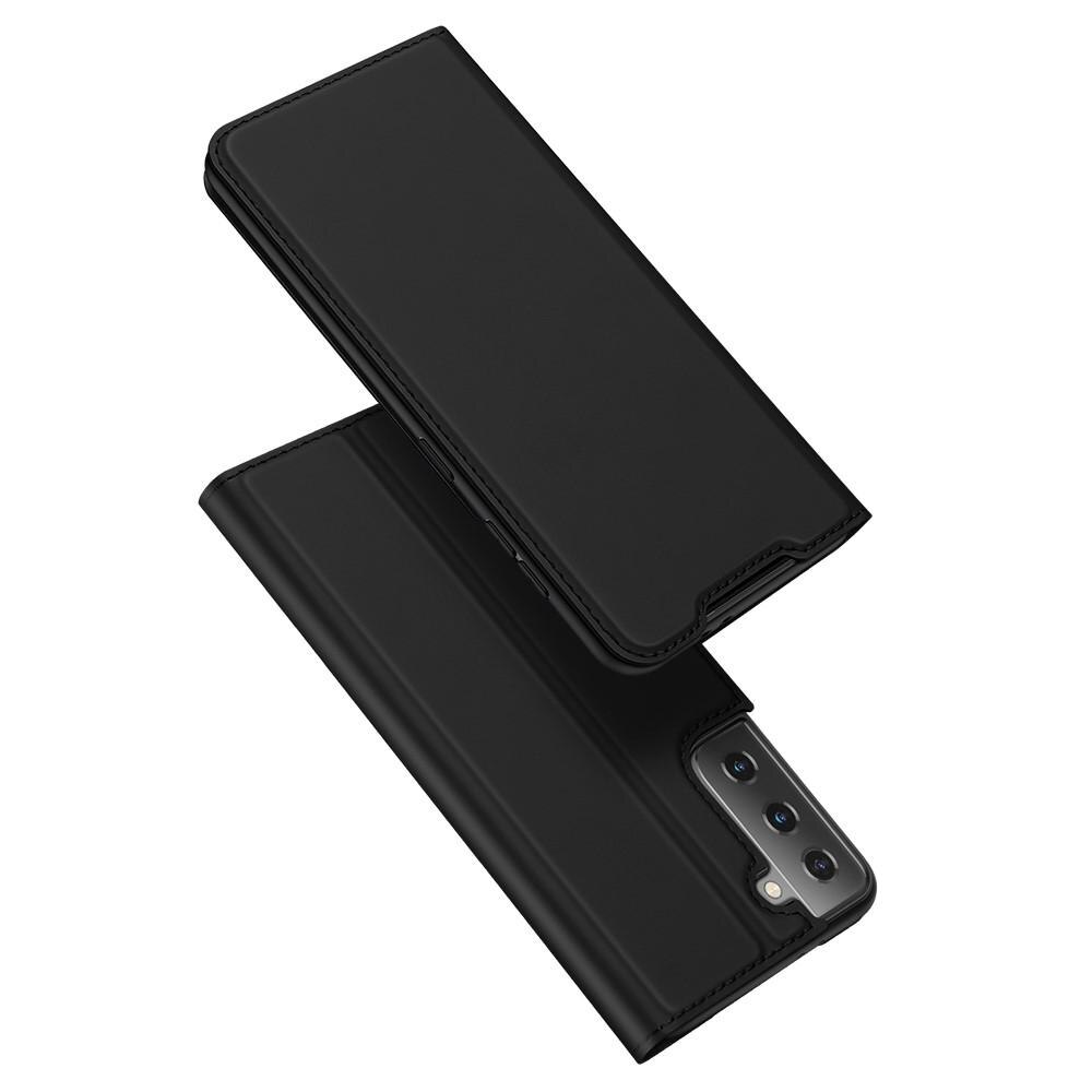 Étui portefeuille Skin Pro Series Samsung Galaxy S21 Black