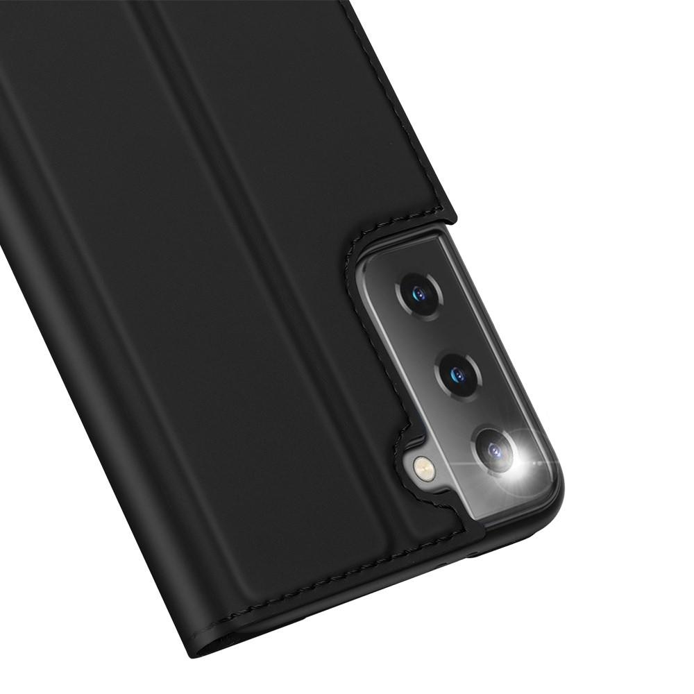 Étui portefeuille Skin Pro Series Samsung Galaxy S21, Noir
